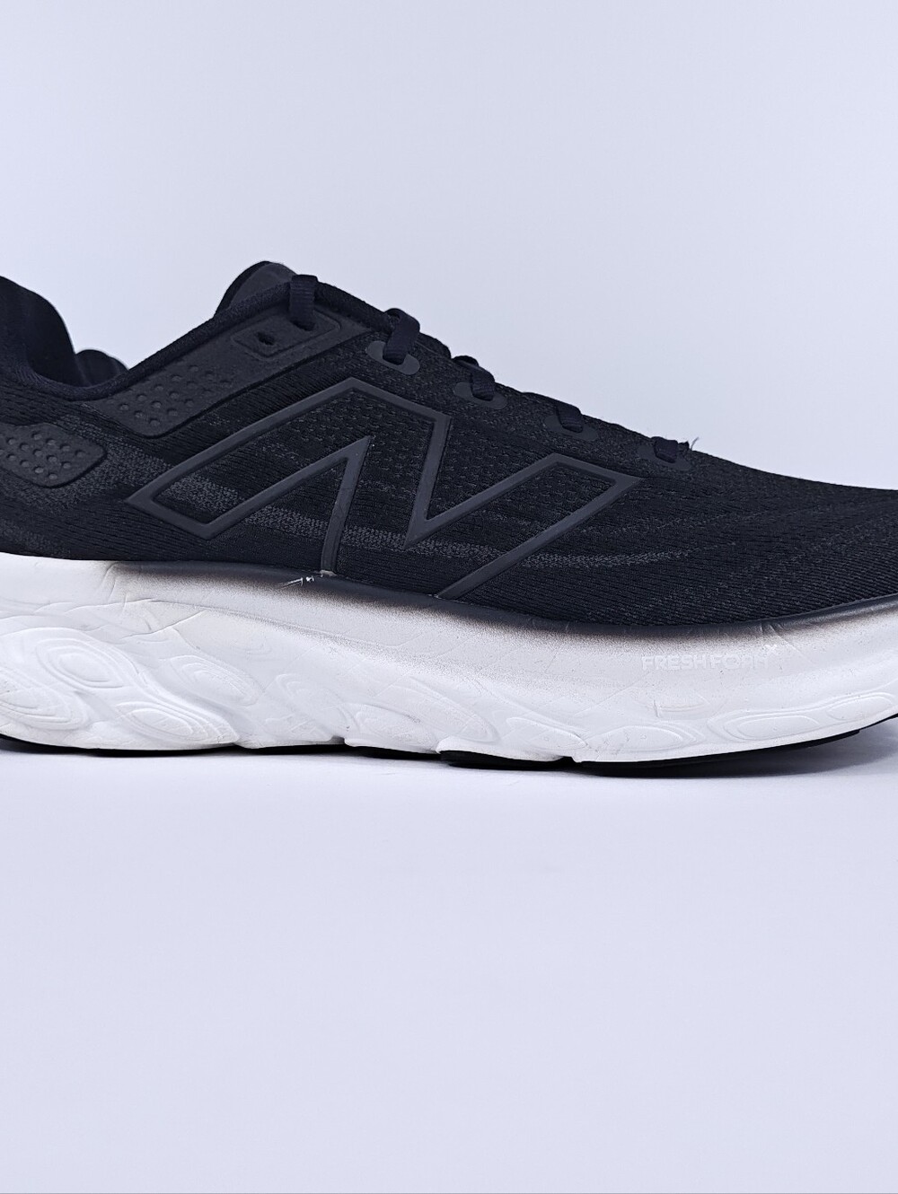 New Balance 1080 v13 Mens 12.5 Wide 2E Max Cushion Road Running Shoes Black - Picture 8 of 16